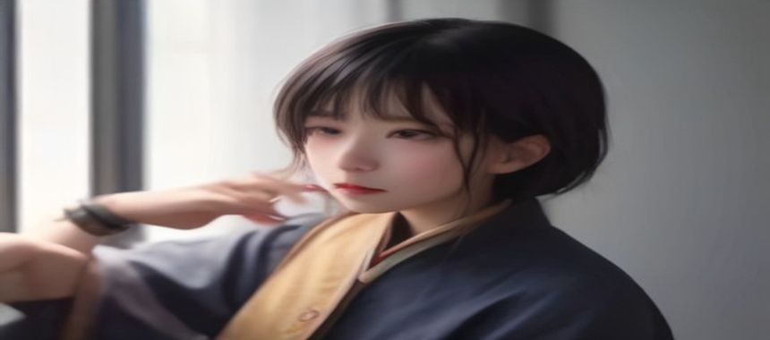 调教捆绑基础手法图解：棉绳在手腕处的正确缠绕方式，展示两指间距检查法，紫色调专业演示背景